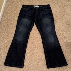 Maurices Dark Wash Flare Jeans